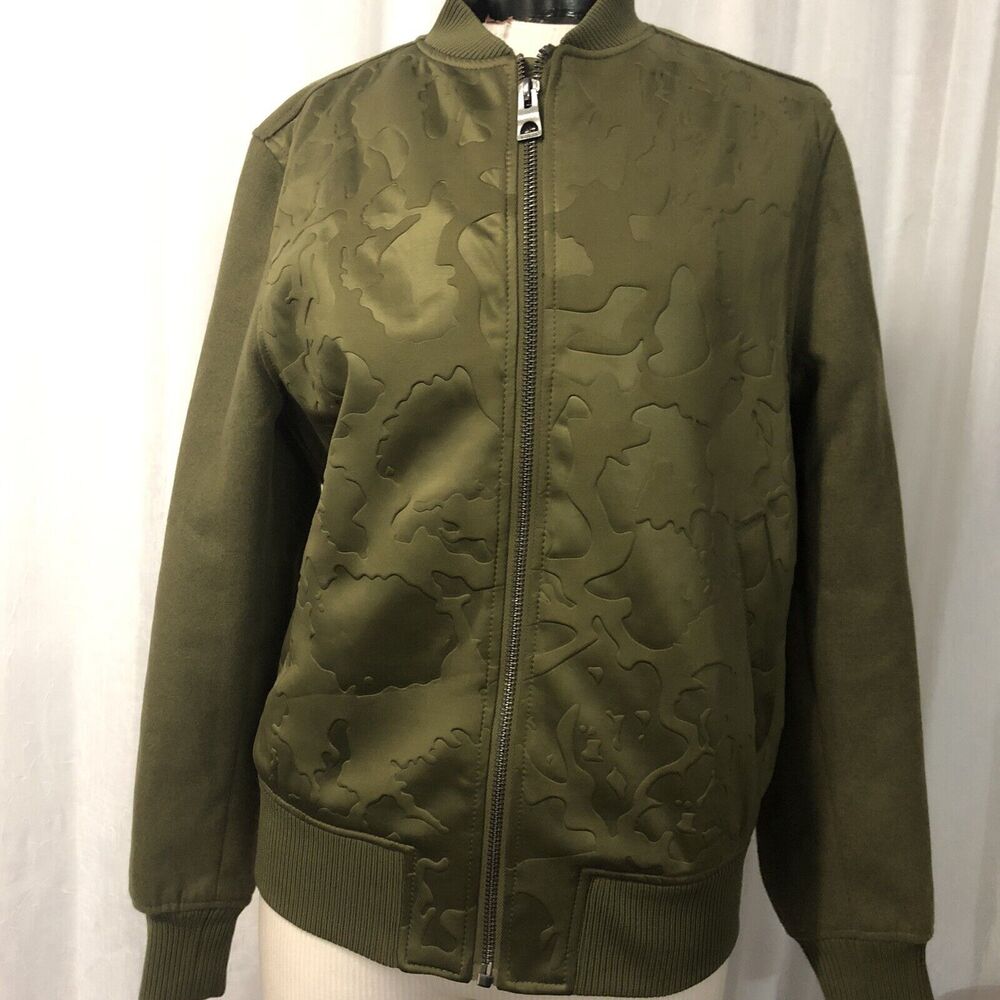 Guess Men's Jacket Oliver Green Bomber Size Med NWOT
